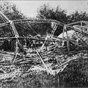 Picture of Zeppelin LZ 4  after Echterdingen Disaster